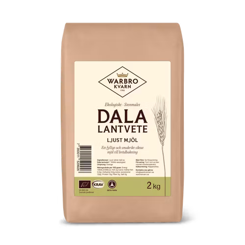 Dala Lantvete Ljust 2 kg KRAV