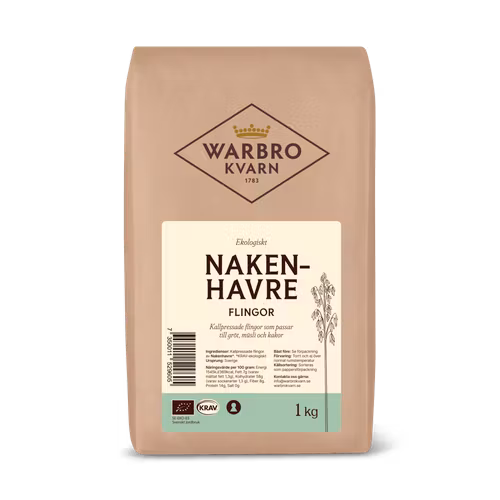 Nakenhavre flingor KRAV