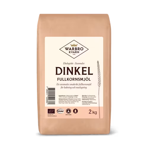 Dinkel fullkornsmjöl 2 kg KRAV