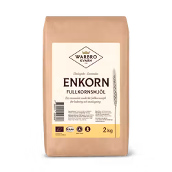 Enkorn fullkornsmjöl 2 kg KRAV
