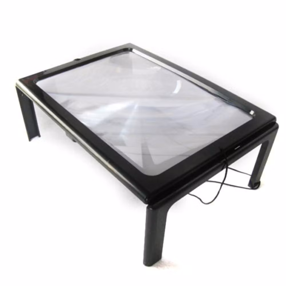 Förstoringsplatta med stativ