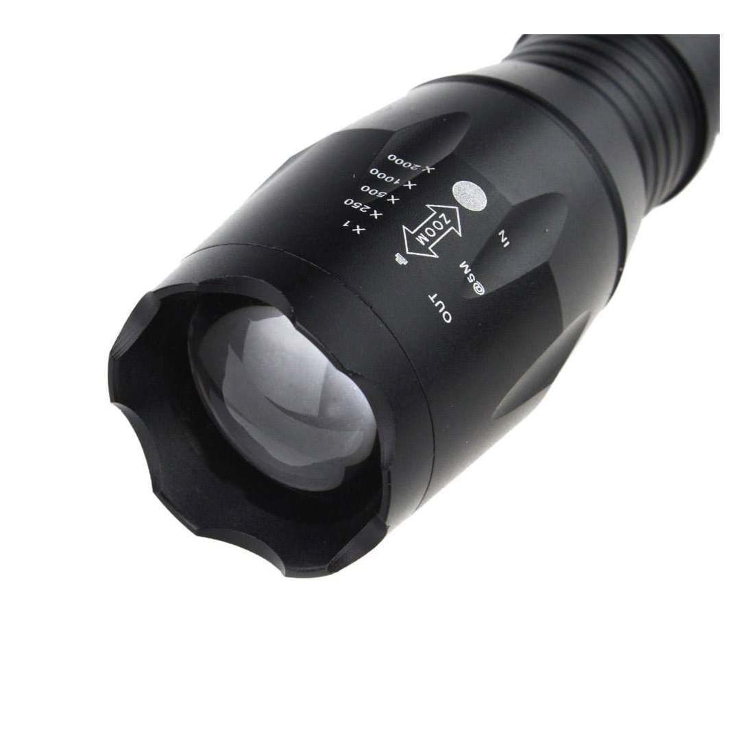 Ficklampa LED med Powerbank