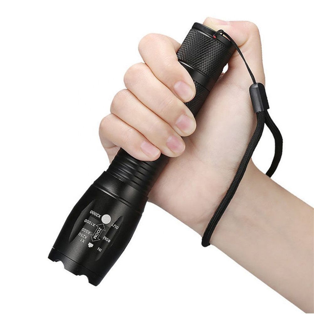 Ficklampa LED med Powerbank
