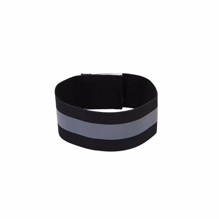 Elastiskt reflexband Svart