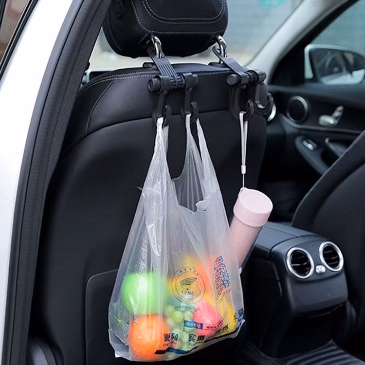 Krok till bilsäte med plats för matkassarna