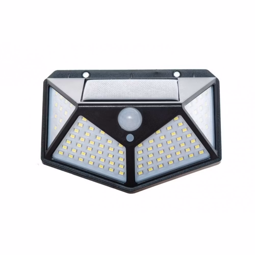 Solcellsbelysning Vägg 100 LED