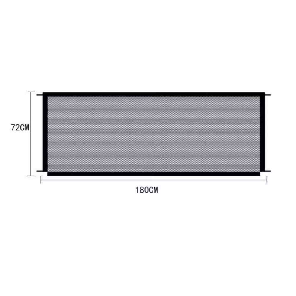 Spänngrind för dörrar och trappor – 180x72cm
