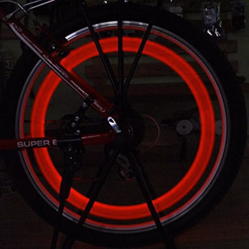 LED-ljus för cykelhjul