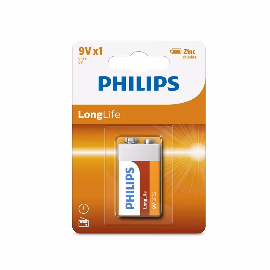Product Image for Philips LongLife 9V - Hem & Trädgård  - SkyddsExperten