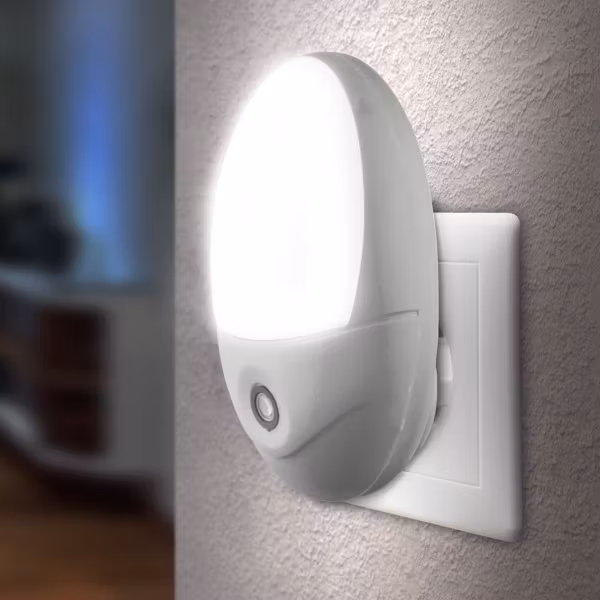 Nattlampa LED med ljussensor