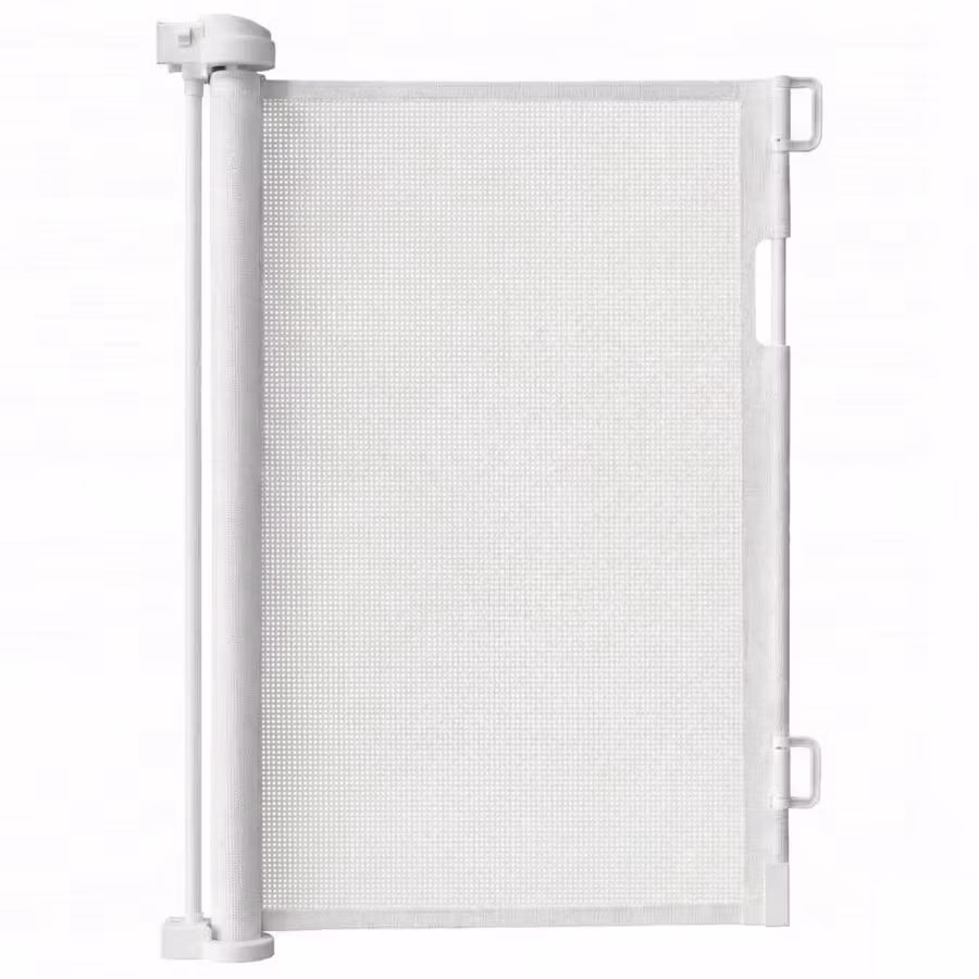 Barngrind Rullgardin 160 cm Premium Vit