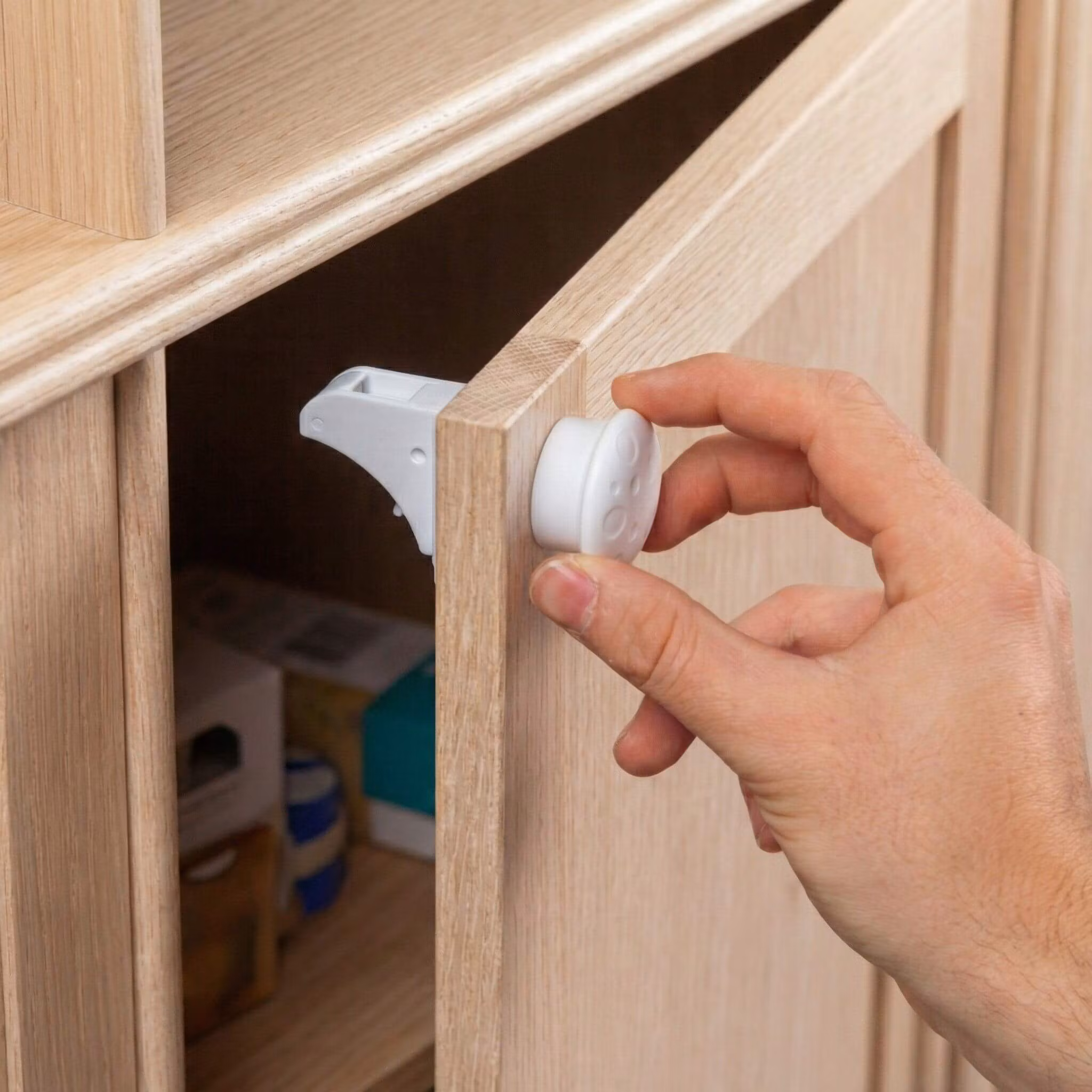 Osynligt magnetiskt barnlås 4-pack