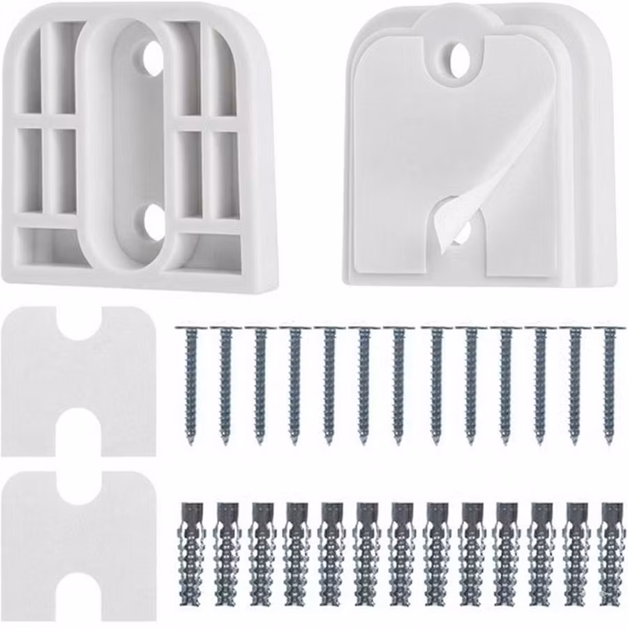Barngrind Rullgardin 160 cm Premium Vit