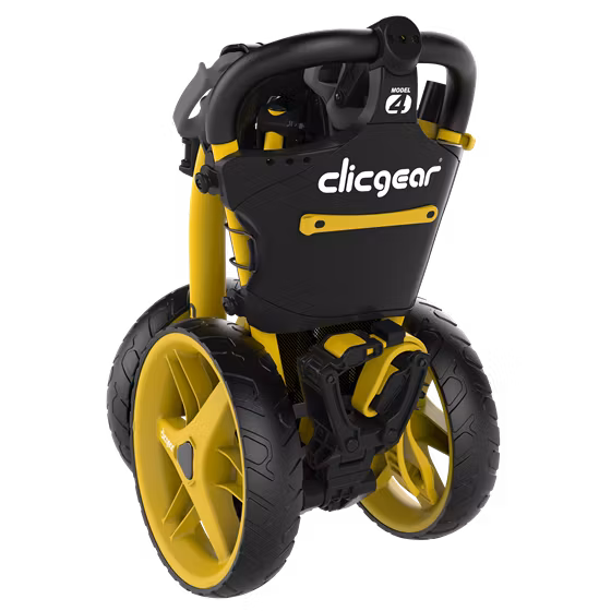 Clicgear 4.0 Golfvagn Gul snygg och uppskattad - TeeTime