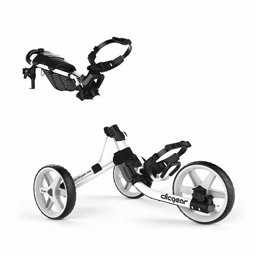 Clicgear 4.0 Golfvagn Vit snygg och uppskattad - TeeTime