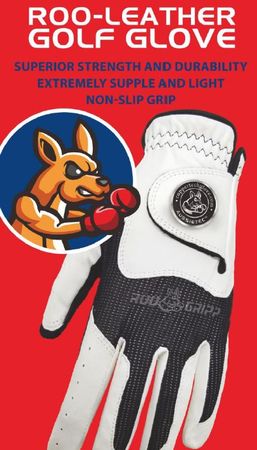 Känguru Läder Golfhandske