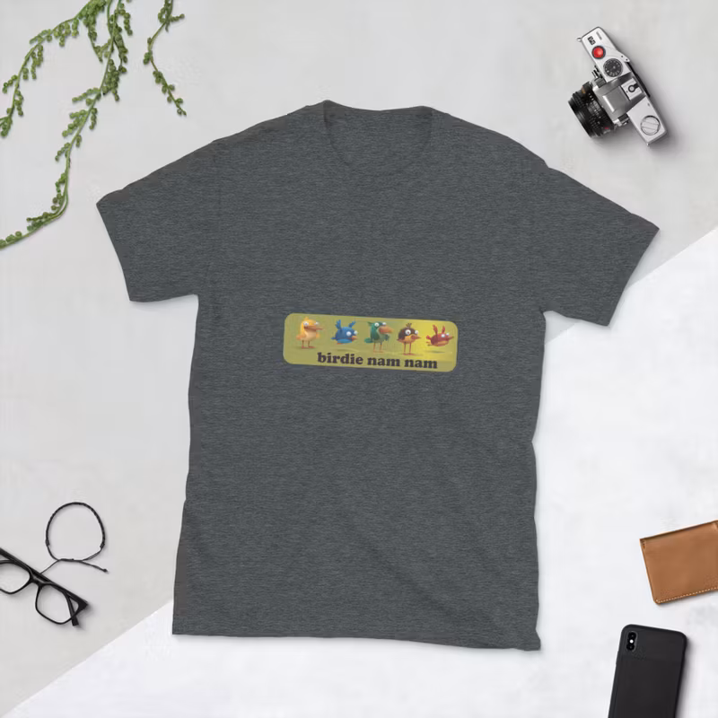 T-shirt: Birdie nam nam