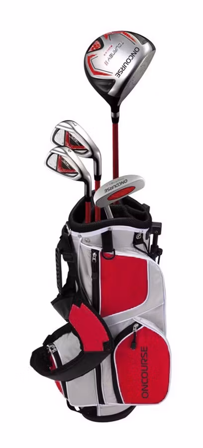 Oncourse golfset barn, golfklubbor barn 6-8 år.