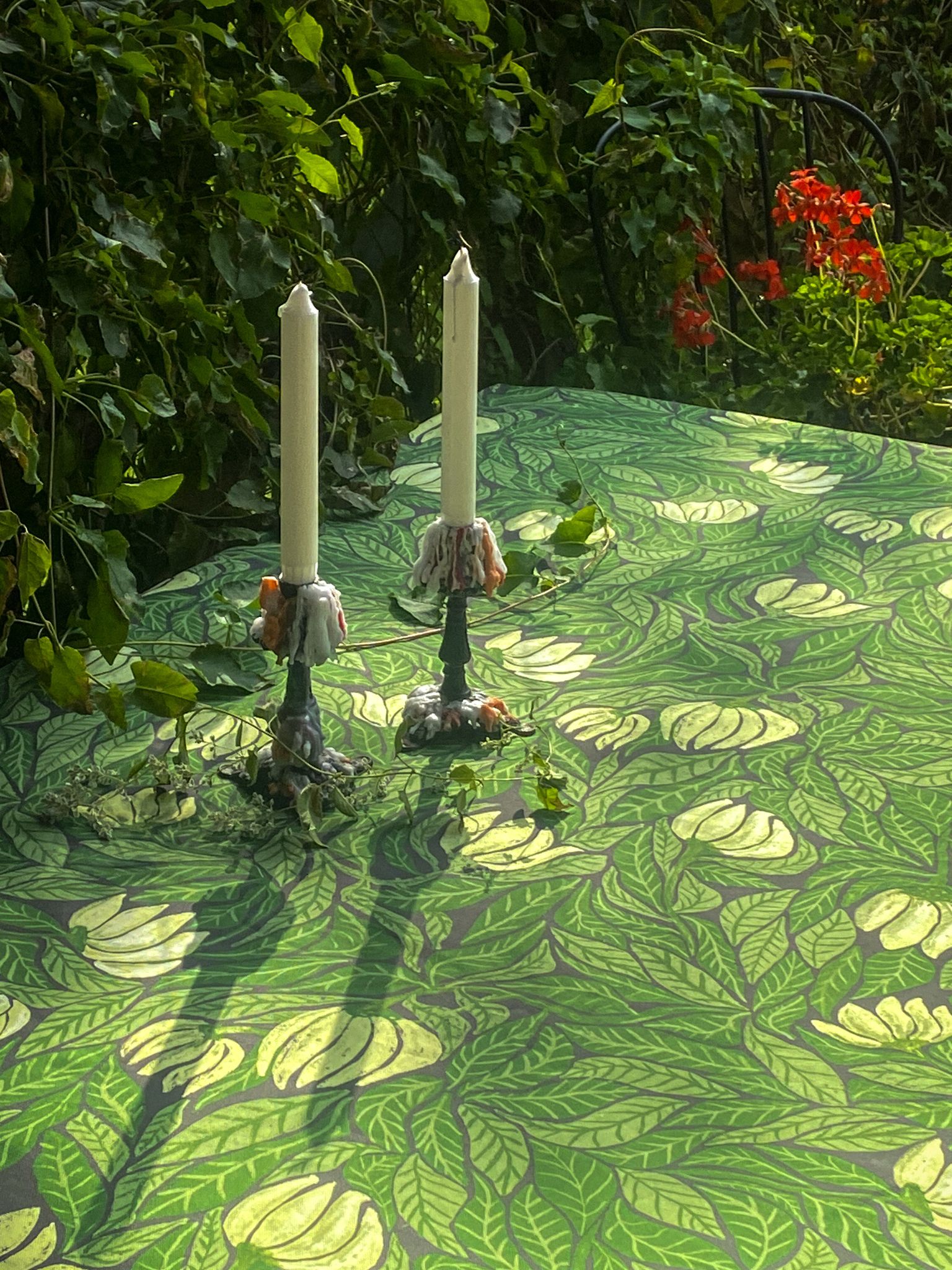 Vildvuxen Bordsduk 140x200 cm – Ekologisk bomull