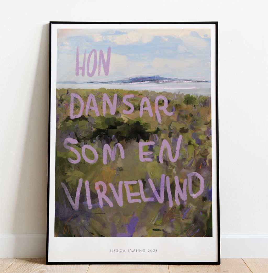 Ditt egna citat feat. Jessica Jämting Art –  Skräddarsydd poster