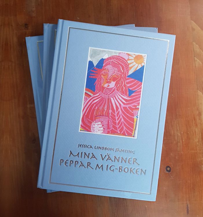 Mina vänner peppar mig–boken