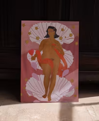 Venus, romerska mytologins kärleksgudinna – Print