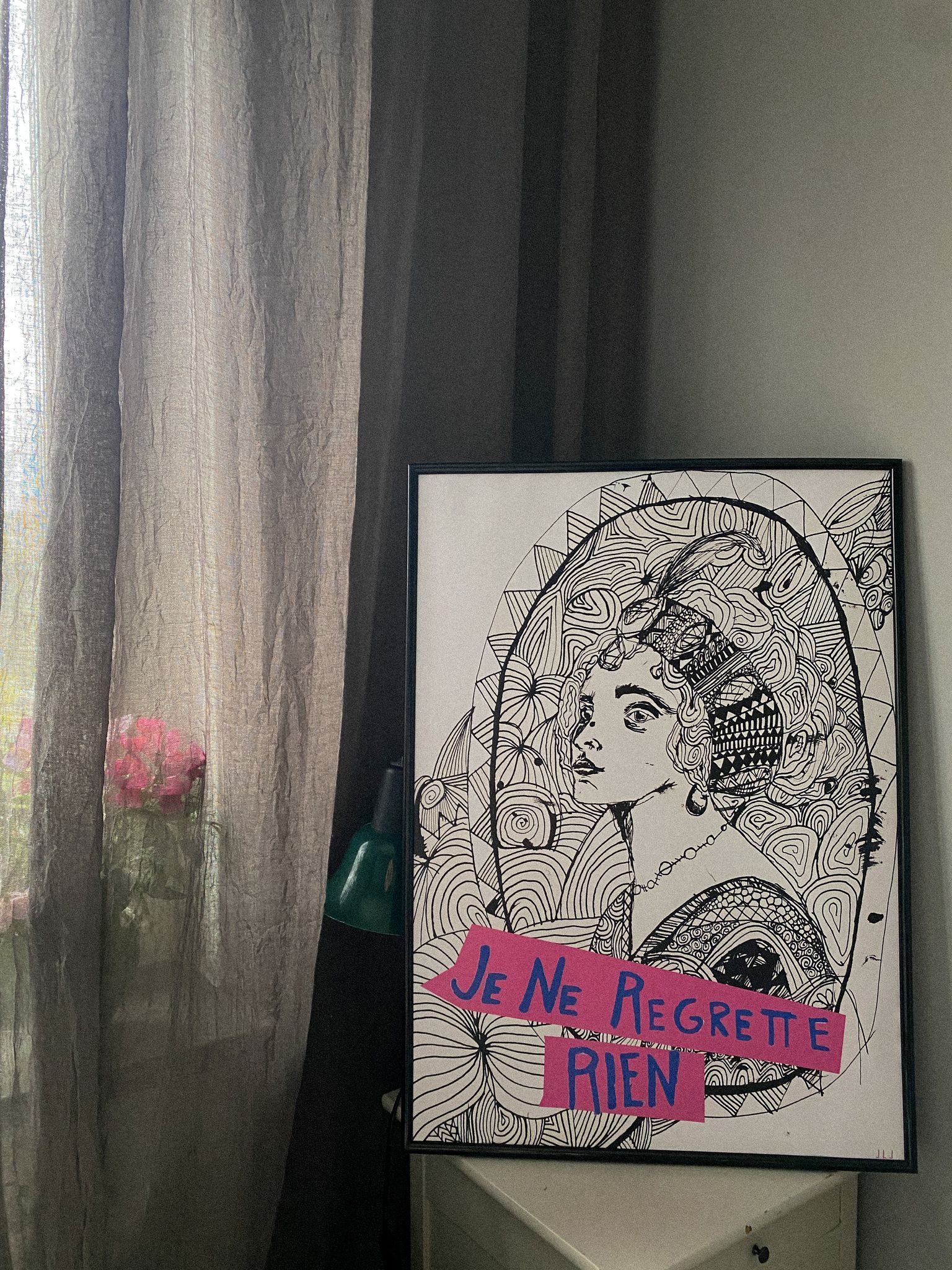 Je Ne Regrette Rien - Poster av Jessica Jämting