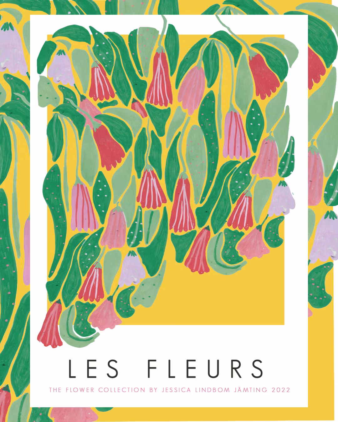 Les Fleurs - Poster av Jessica Jämting