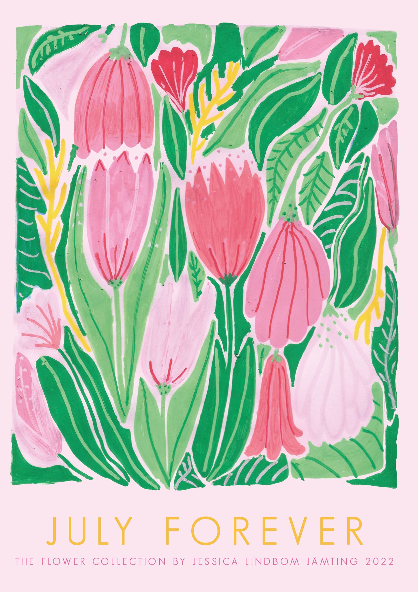 July Forever  - Poster av Jessica Jämting
