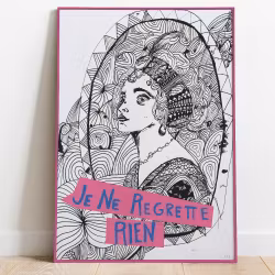 Je Ne Regrette Rien - Poster av Jessica Jämting