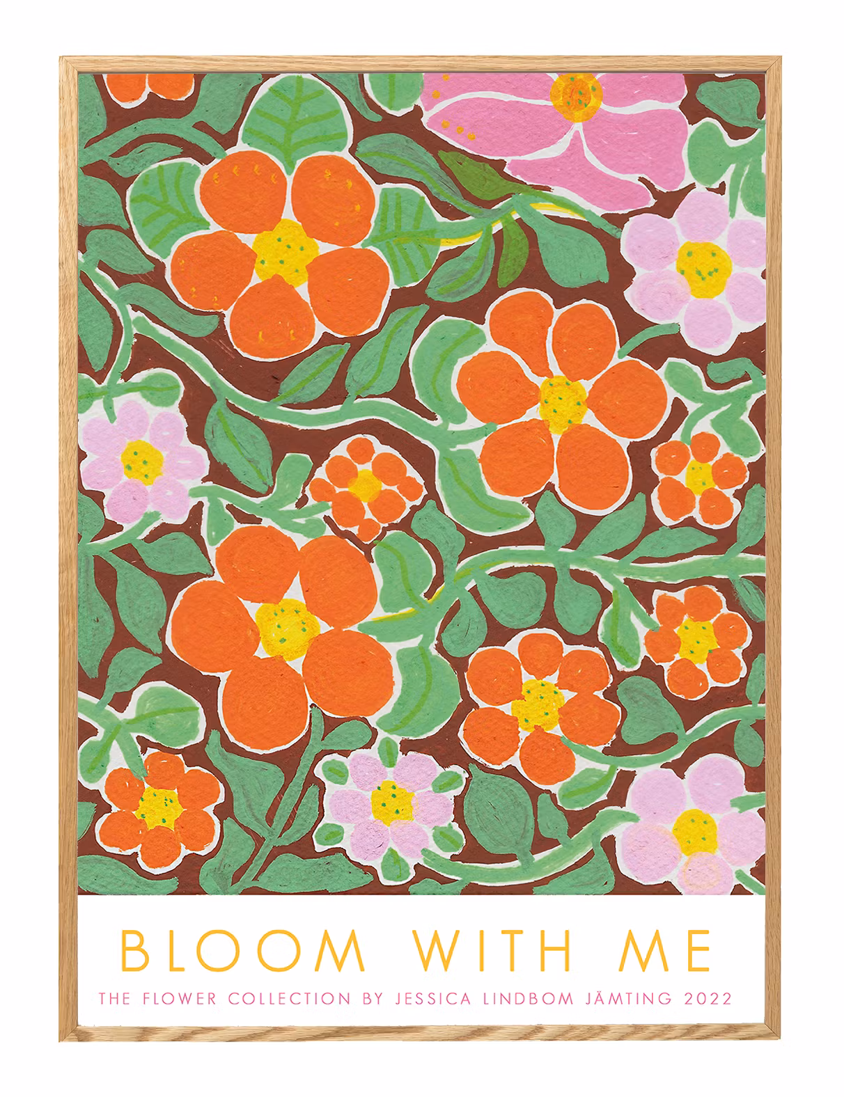 Bloom with me - Poster av Jessica Jämting