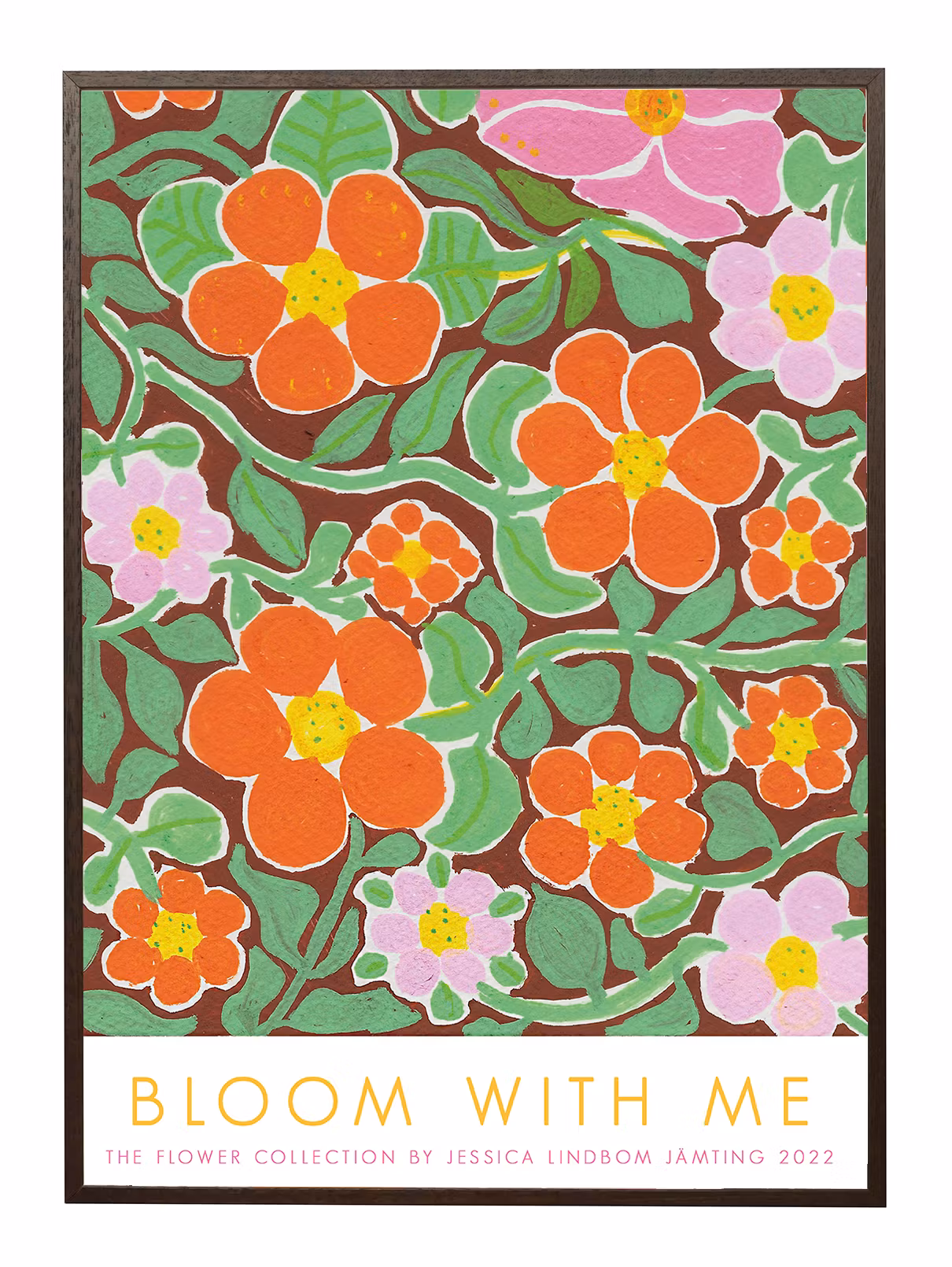 Bloom with me - Poster av Jessica Jämting