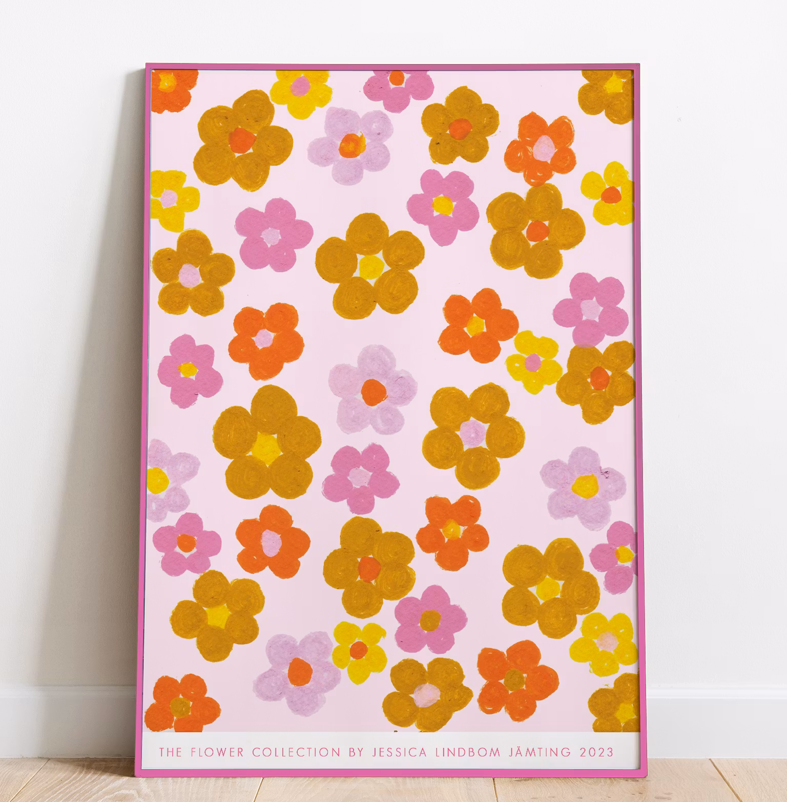 Little Flowers  - Poster av Jessica Jämting