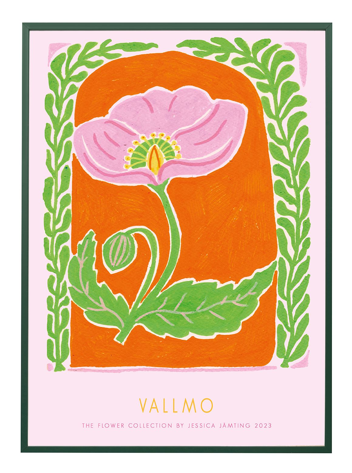 Vallmo - Poster av Jessica Jämting