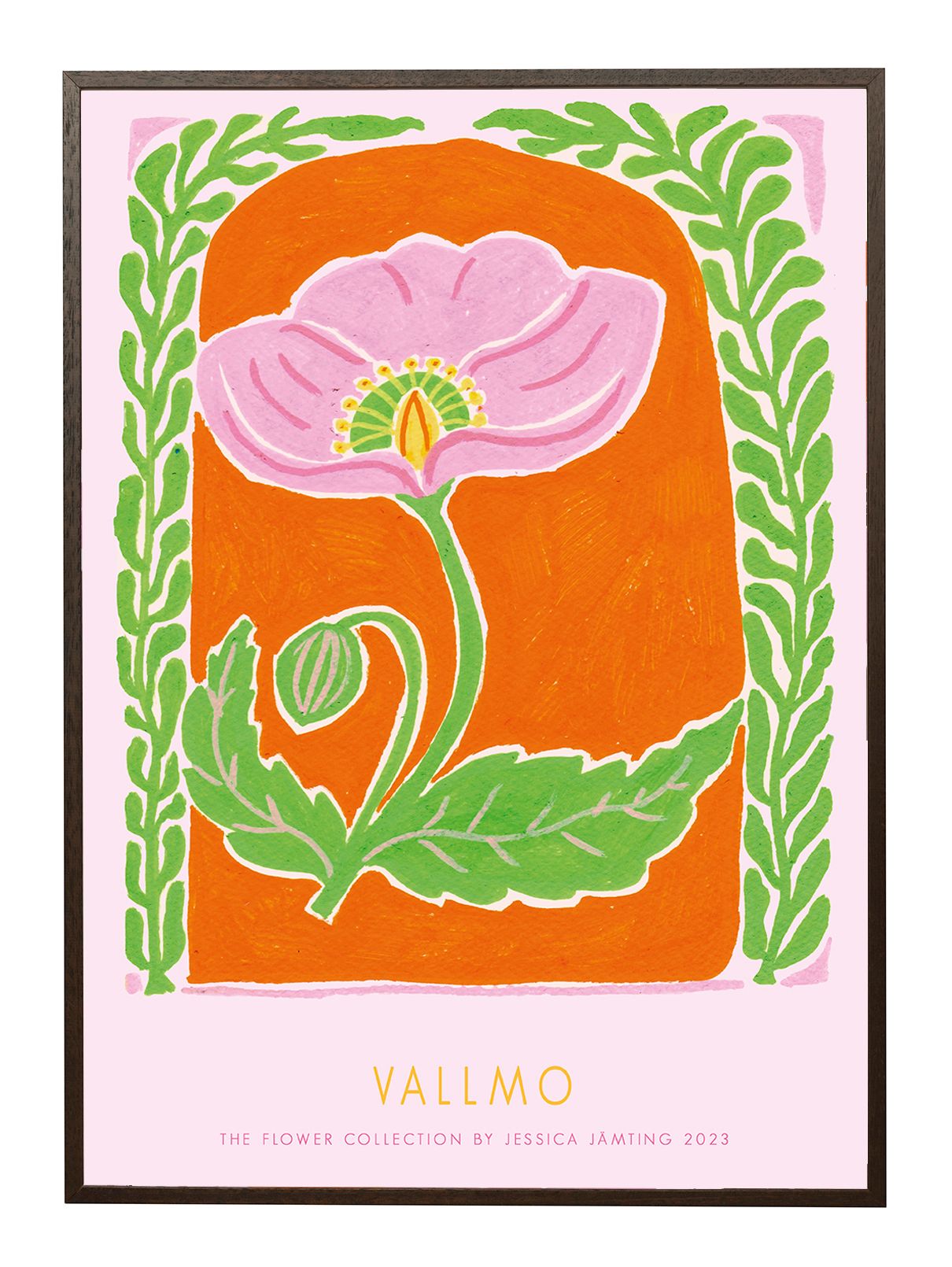 Vallmo - Poster av Jessica Jämting