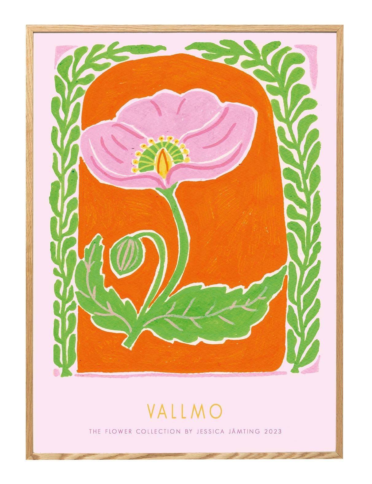 Vallmo - Poster av Jessica Jämting