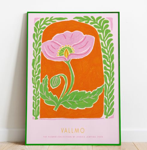 Vallmo - Poster av Jessica Jämting