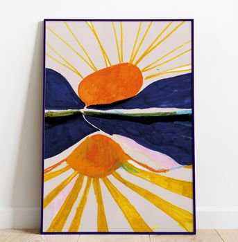 Sol - Poster av Jessica Jämting