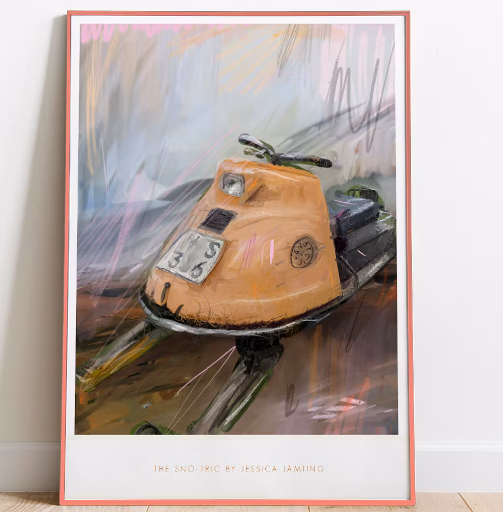 The Sno-Tric –  Poster av Jessica Jämting