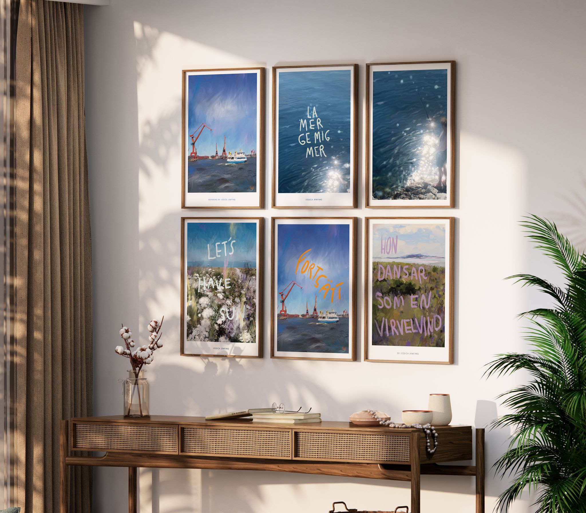Göteborg –  Poster av Jessica Jämting