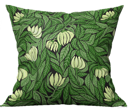 Vildvuxen - Kuddfodral 50x50 cm  – Ekologisk bomull