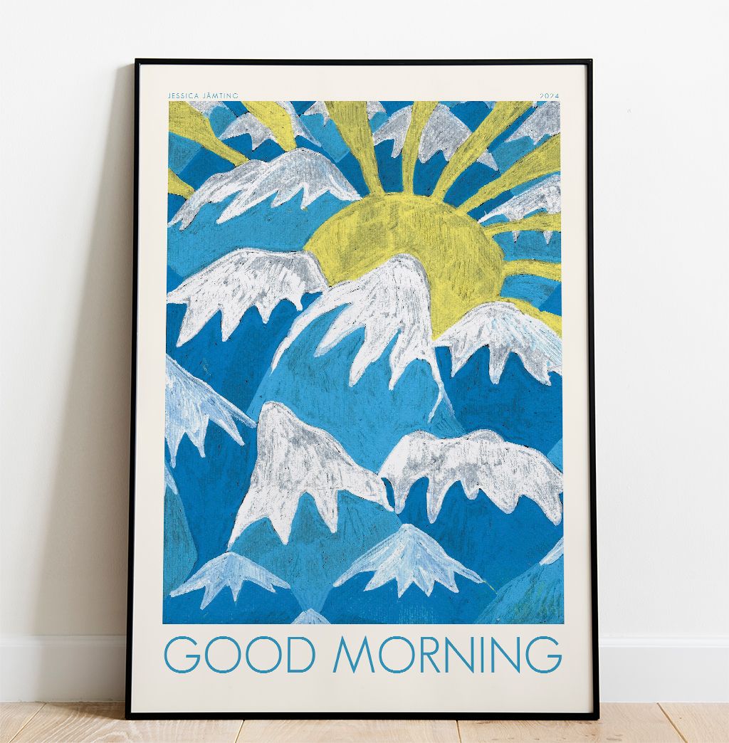 Good Morning  –  Poster av Jessica Jämting