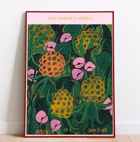 The Nordic Garden  –  Poster by Jessica Jämting