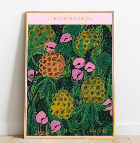 The Nordic Garden  –  Poster by Jessica Jämting