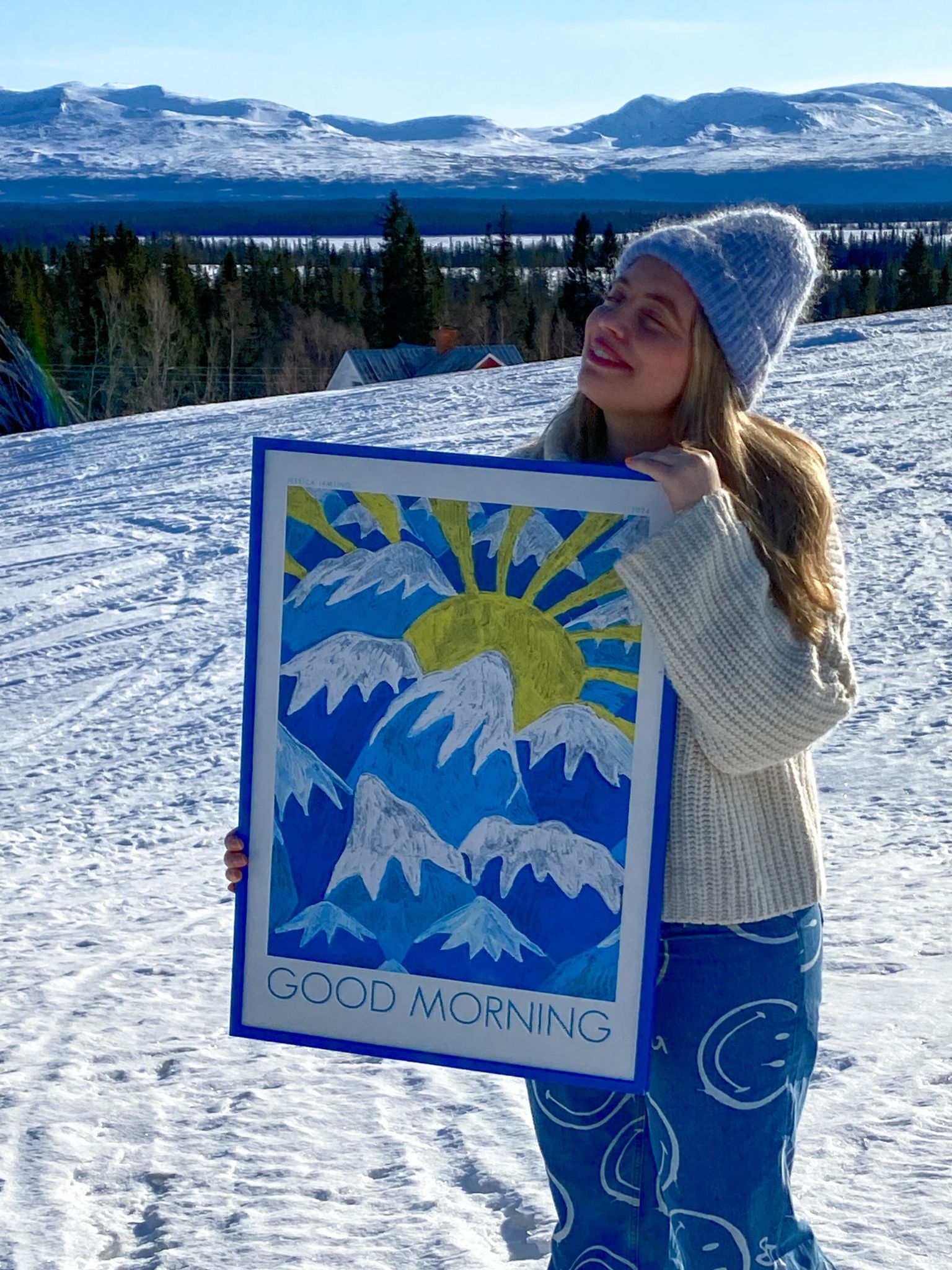Good Morning  –  Poster av Jessica Jämting