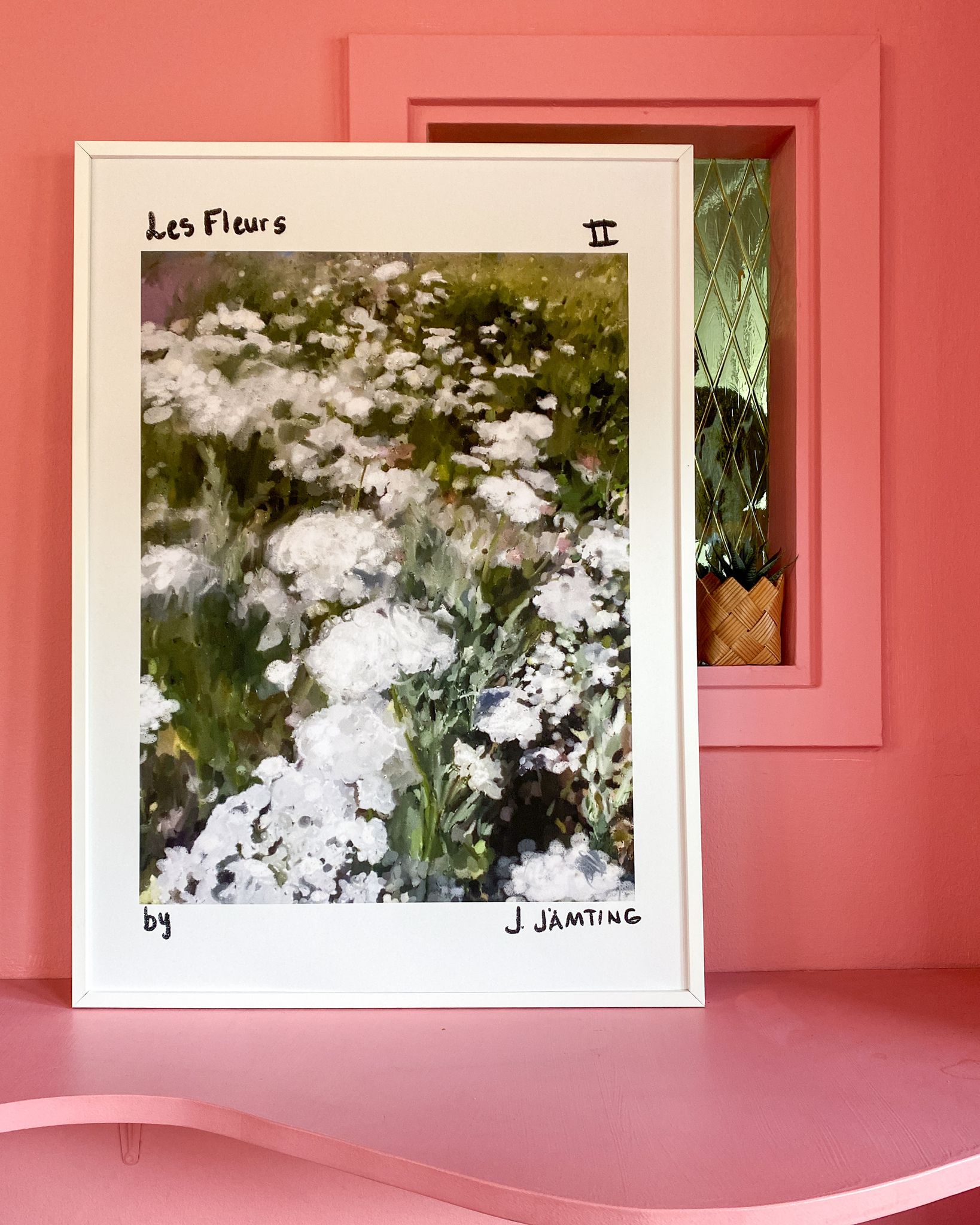 Les Fleurs II  –  Poster by Jessica Jämting