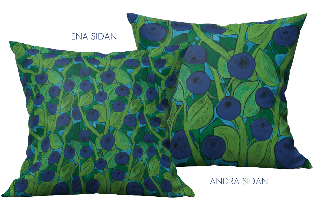 Bär mig - Kuddfodral 50x50 cm  – Ekologisk bomull
