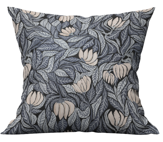 Vildvuxen Frost - Kuddfodral 50x50 cm  – Ekologisk bomull