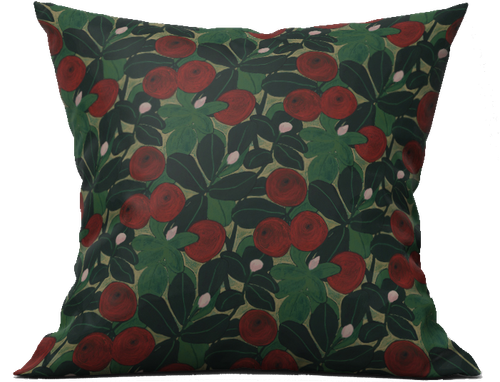 Lingon - Kuddfodral 50x50 cm  – Ekologisk bomull