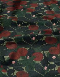 Lingonberries Bordsduk 140x200 cm – Ekologisk bomull